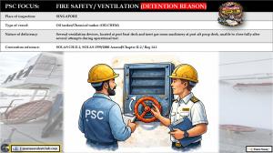 PSC FOCUS: FIRE SAFETY / VENTILATION (DETENTION REASON) 