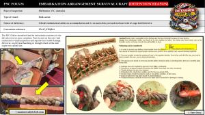PSC FOCUS: EMBARKATION ARRANGEMENT SURVIVAL CRAFT (DETENTION REASON) 