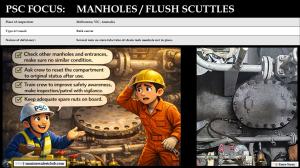 PSC FOCUS: MANHOLES / FLUSH SCUTTLES 