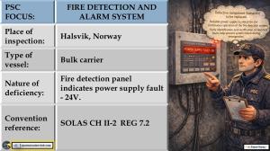 PSC FOCUS: FIRE DETECTION AND ALARM SYSTEM 