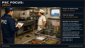 PSC FOCUS: 18312 - Galley, handlingroom (maintenance) - Galley floor... 