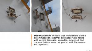 Window type ventilations 