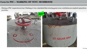 Focus for PSC –  MARKING OF VENT. MUSHROOM 