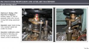 PSC FOCUS FOR PROPULSION AND AUXILARY MACHINERY - QUICK CLOSING VALVE 