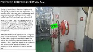 PSC FOCUS FOR FIRE SAFETY (fire hose) 