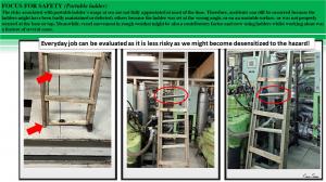 FOCUS FOR SAFETY (Portable ladder) 