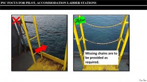PSC FOCUS FOR PILOT, ACCOMMODATION LADDER STATIONS 