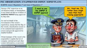 PSC OBSERVATION: UNAPPROVED SMPEP / SOPEP PLANS 