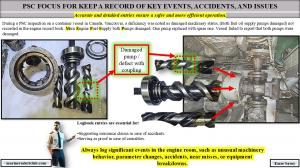 PSC FOCUS FOR KEEP A RECORD OF KEY EVENTS, ACCIDENTS, AND ISSUES 
