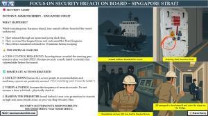 FOCUS ON SECURITY BREACH ON BOARD – SINGAPORE STRAIT 